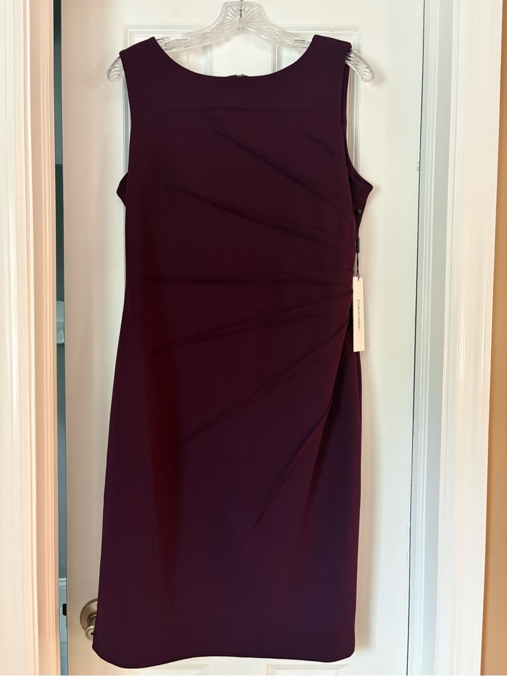 NWT Calvin Klein Sunburst Sheath Dress Size 12